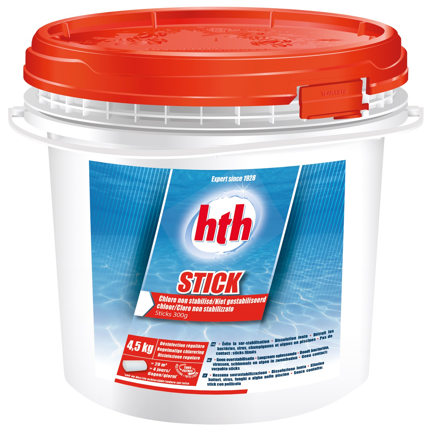 CHLORE STICKS 300G HTH