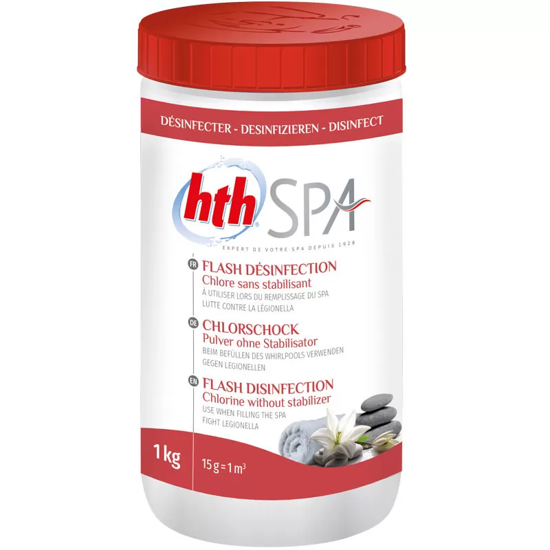 FLASH DESINFECTION SANS STAB HTH