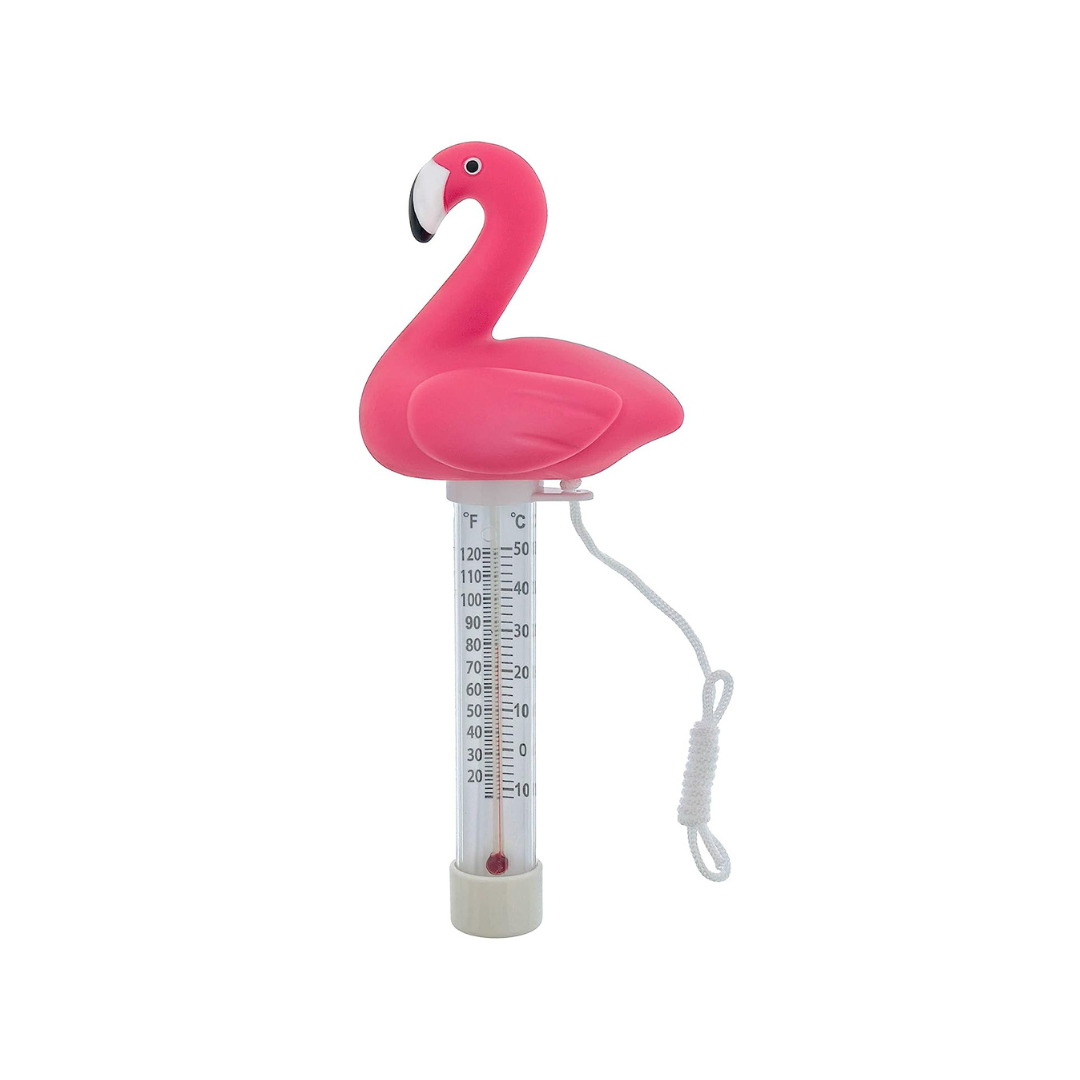 THERMOMETRE FLAMANT ROSE