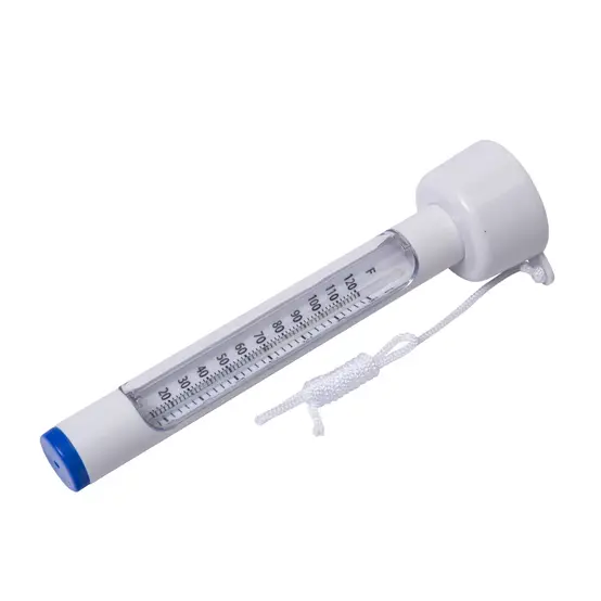 THERMOMETRE TUBE BLANC