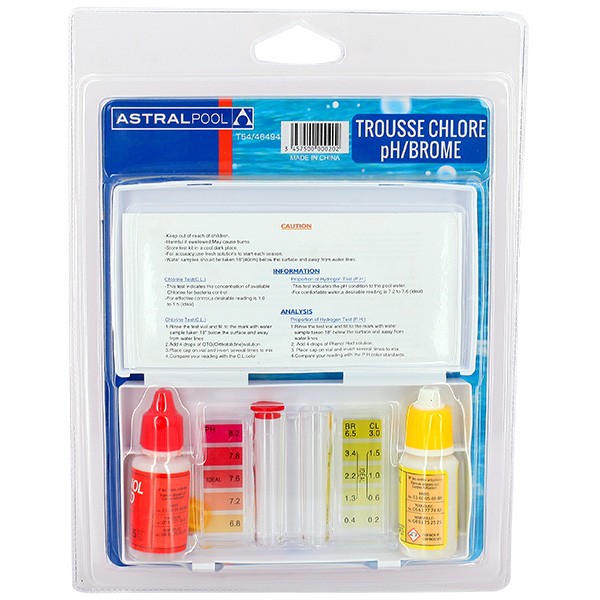 TROUSSE ANALYSE CL/PH LIQUIDE ASTRALPOO