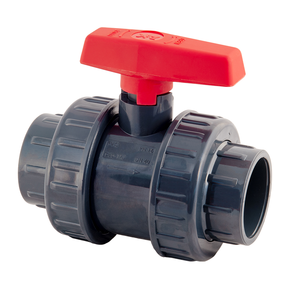 VANNE PVC ROUGE